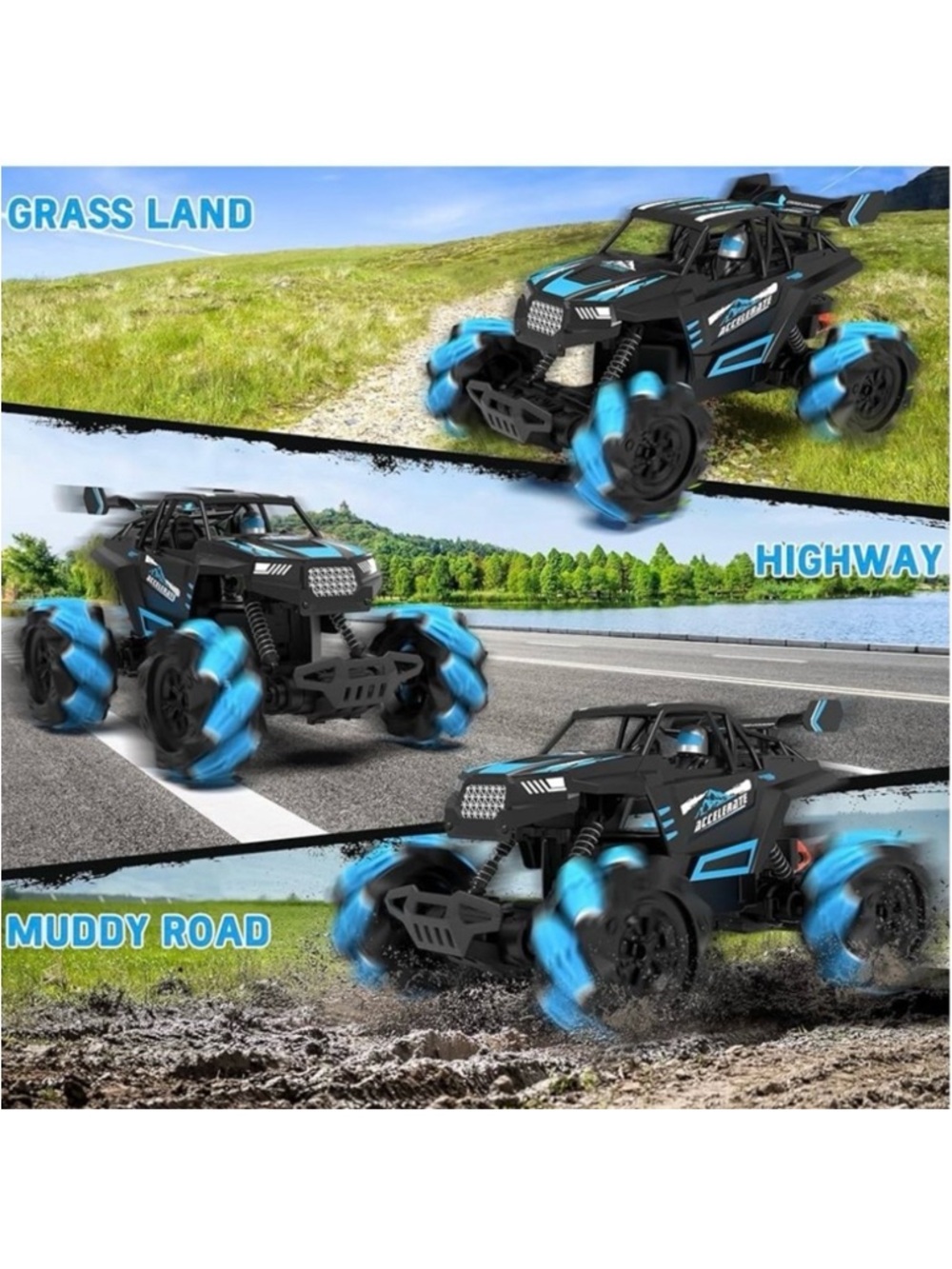 🆕 - Remote Control Car, 2.4GHz RC Stunt Car, 360 Rotation. Red - Picture 7 of 8